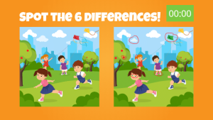 Spot the Differences - Classic - digital signage template